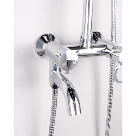 Душевая система FASHUN A2422 со смесителем с тропическим душем