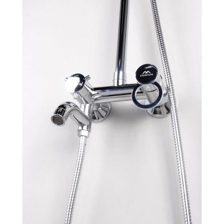 Душевая система FASHUN A2422 со смесителем с тропическим душем