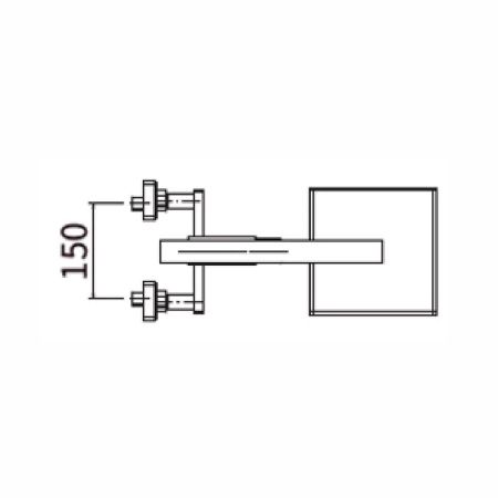Душевая система FASHUN A52402-7 Черная со смесителем с тропическим душем из нержавеющей стали