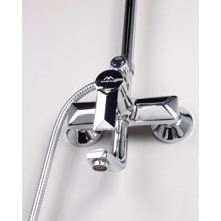 Душевая система FASHUN A2418 со смесителем с тропическим душем