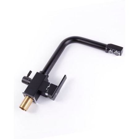 Смеситель для кухни Fashun A4355-7 с подключением к фильтру воды черный