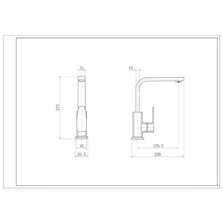 Смеситель для кухни Fashun A54010