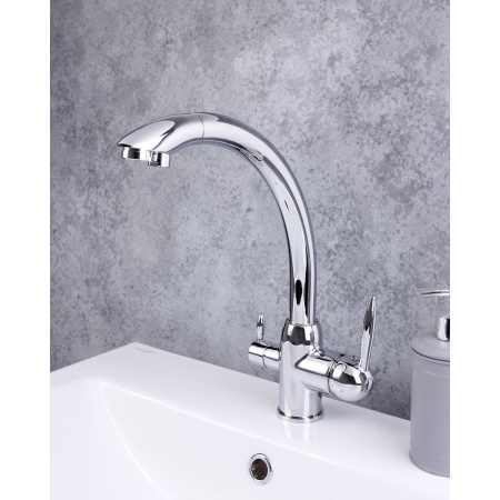 Смеситель для кухни Fashun A4399 с подключением к фильтру воды