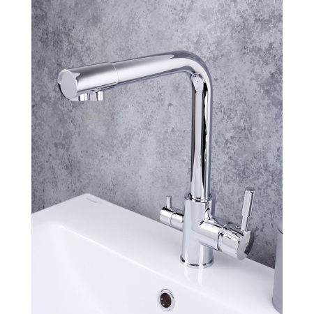 Смеситель для кухни Fashun A4352 с подключением к фильтру воды