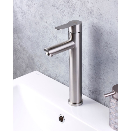 Смеситель для умывальника Fashun A51201 с высоким изливом