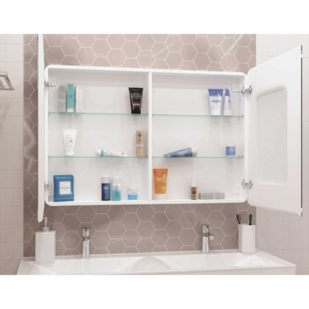 Зеркало-шкаф Avenue МВК001 1200х800 LED подсветка с датчиком движения