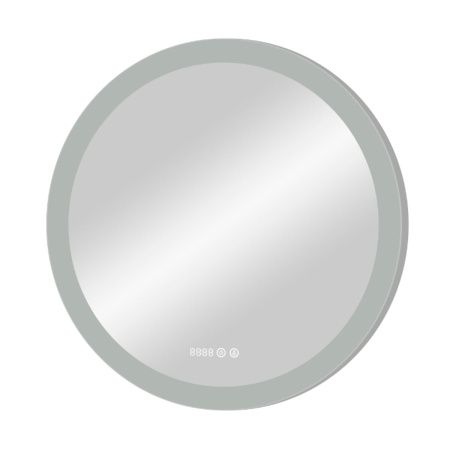 Зеркало для ванной Rinaldi ЗЛП768 D770 LED подсветка сенсорный выключатель и часами Зеркало для ванной Rinaldi ЗЛП768 D770 LED подсветка сенсорный выключатель и часами
