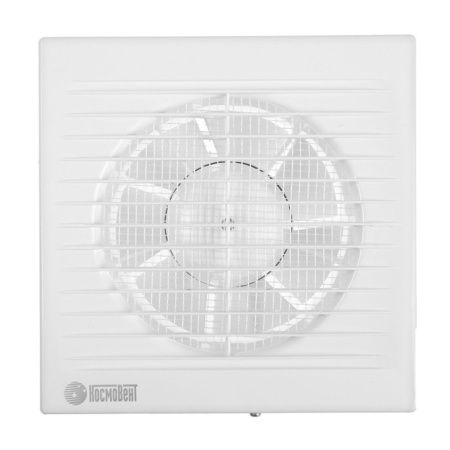 Вентилятор В125 Космовент (D125 мм, 188 м3/ч, антимоскитная сетка) 16 шт/кор.