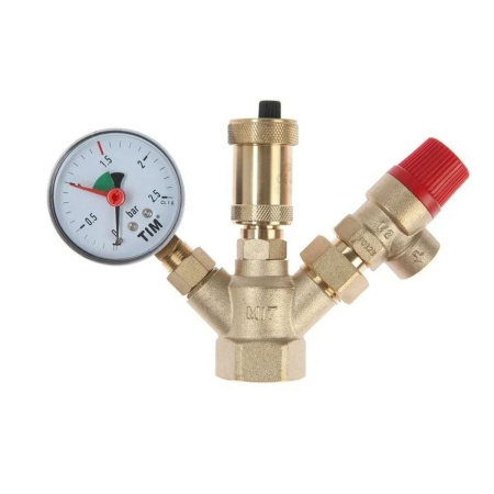 Группа безопасности для котла 1" Вн Tim JH1024-1.5 Мини