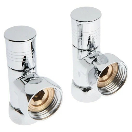 Кран для полотенцесушителя угловой 1