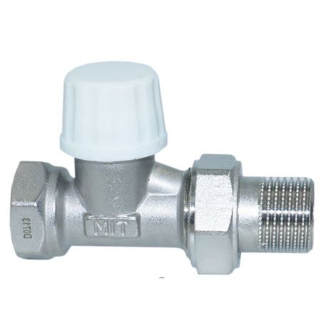 Клапан радиаторный настроечный прямой 1/2" RD522.02