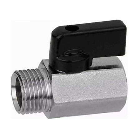 Кран шаровой мини 1/2" Вн/Нр Tim DE22MF-N