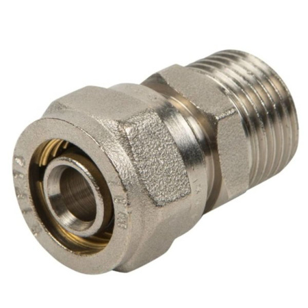 Муфта переходная ф25х3/4" НР/обжим TIM ZTI.611.002505N