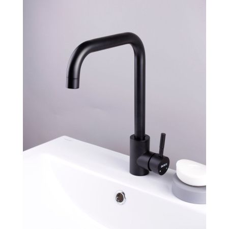 Смеситель для кухни Olive's Balear 13435-2BLB черный
