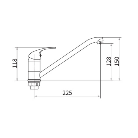 Смеситель для кухни Fashun A4915