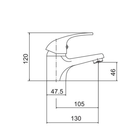 Смеситель для умывальника Fashun A1003