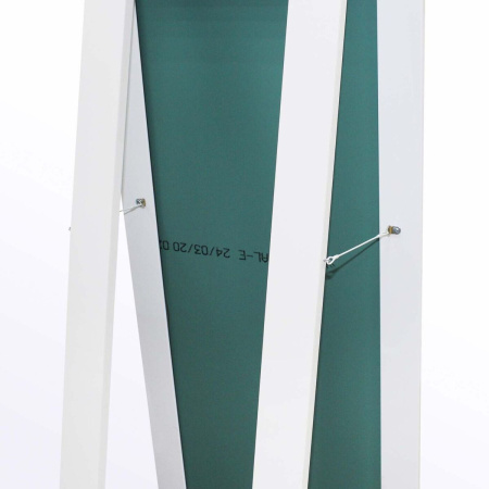 Зеркало напольное Б003 Белое 450х1600