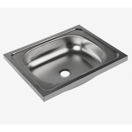 Мойка для кухни врезная VLADIX V-407 из нержавеющей стали, 50*40 см без сифона