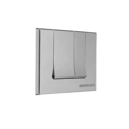 Кнопка для инсталляции BERGES NOVUM S3 040043 хром глянец