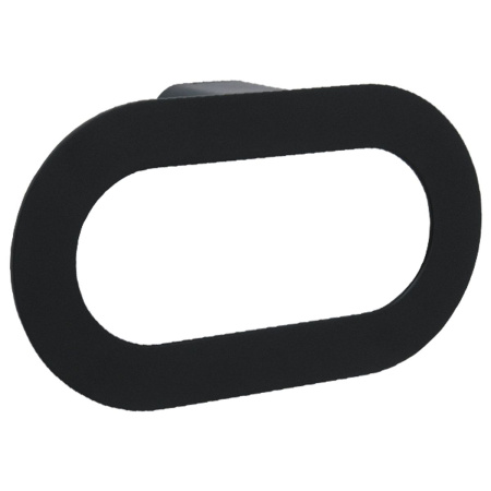 Кольцо для ванны GROSS AQUA Space Matt Black GA18232MB для полотенец