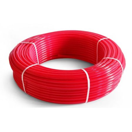 Труба из сшитого полиэтилена PE-Xb/EVOH ф16-2 мм TIM TPER 1620-100 Red 100м красный (цена за 1 метр)