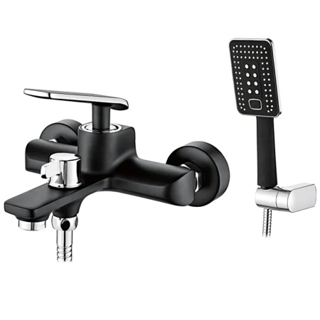 Смеситель для ванны Ledeme L3274B черный