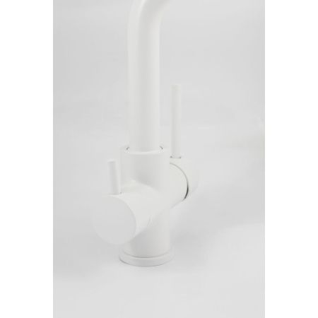 Смеситель для кухни Gross Aqua Ecolife 3120609MW с подключением к фильтру воды белый