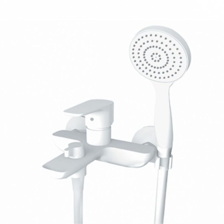 Смеситель для ванны Gross Aqua Evo 2155297MW белый