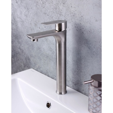 Смеситель для раковины Fashun A51219 с высоким изливом