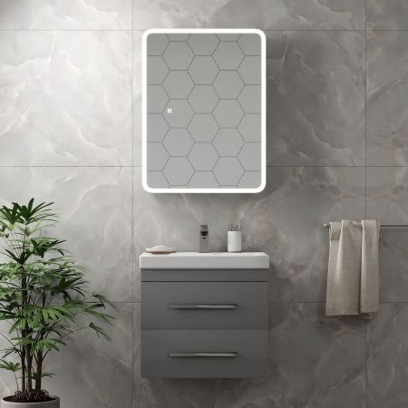 Зеркало-шкаф Emotion LED 600х800 MBK028
