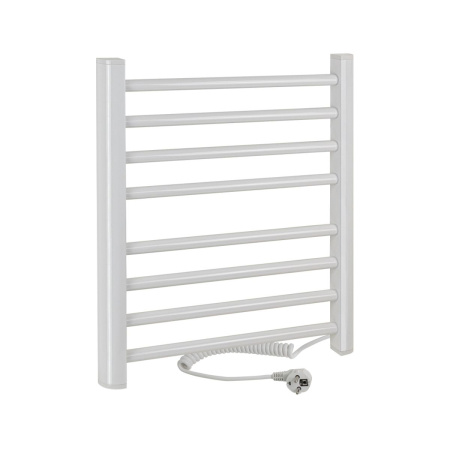 Полотенцесушитель BRIMIX 08061W Белый глянец электрический лесенка 600 х 500 х 100 мм на 8 перекладин 190 W