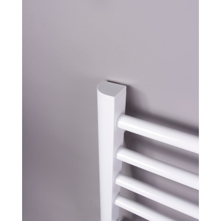 Полотенцесушитель BRIMIX 08061W Белый глянец электрический лесенка 600 х 500 х 100 мм на 8 перекладин 190 W