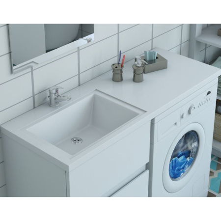 Раковина для ванной Марсал 110 левая без кронштейна 5214110