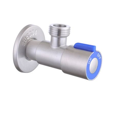 Кран угловой 1/2"х1/2" Нр/Нр Fmark FS(002)10 Inox холодная вода