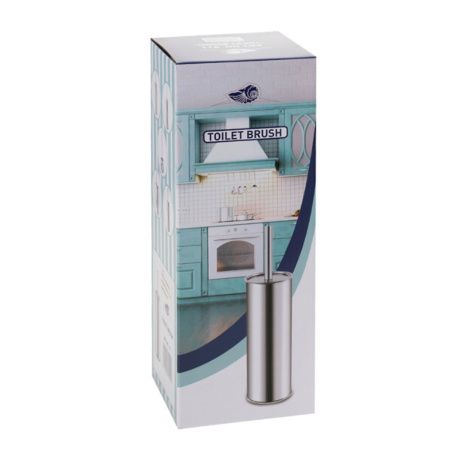 Ёршик для унитаза Санакс 311 напольный из нержавеющй стали