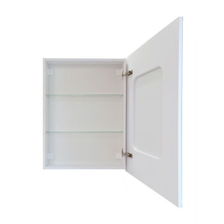 Зеркало-шкаф Allure LED 550х800 левый с сенсором и розеткой МВК002