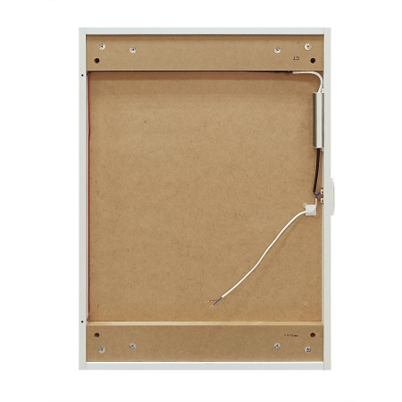 Зеркало-шкаф Allure LED 550х800 левый с сенсором и розеткой МВК002