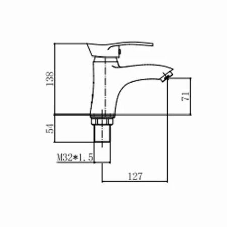 Смеситель для раковины Fashun A1001