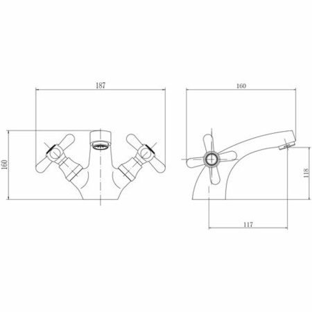 Смеситель для раковины Fashun A1025