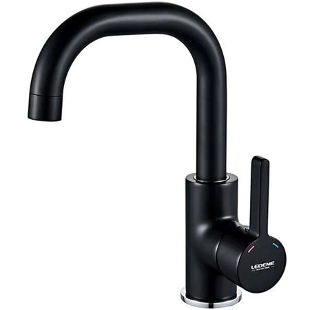 Смеситель для кухни Ledeme L1099B черный