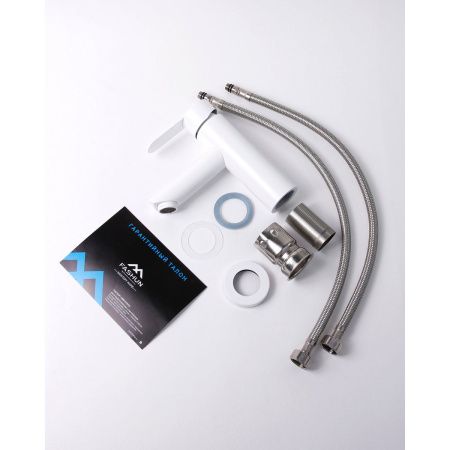 Смеситель для раковины Fashun A51101-8 белый