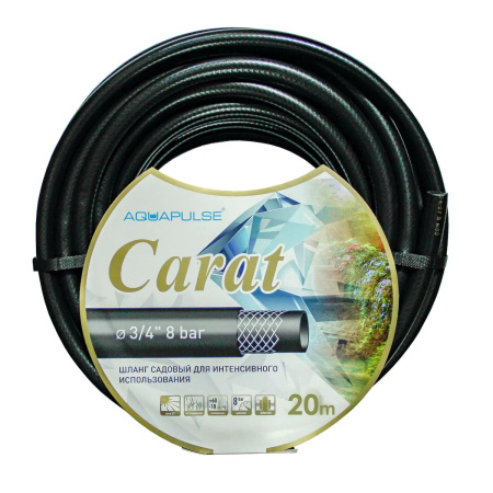 Шланг Aquapulse полив Carat 3/4" 20 м
