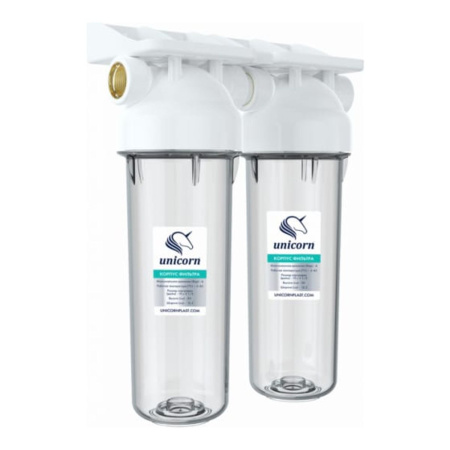 Двойной корпус Unicorn прозрачный KSBP DUO 1/2