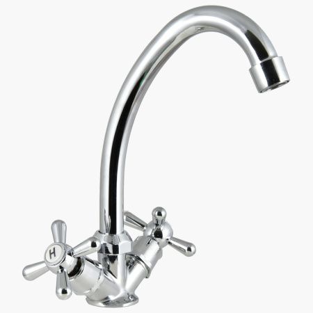 Смеситель для мойки Istok life Lux 0402.436 двухручковый