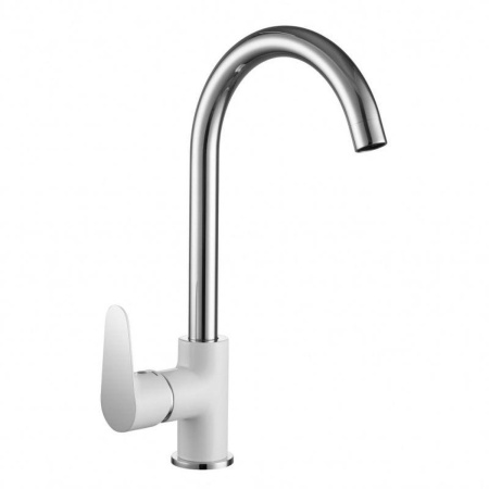Смеситель для кухни Gross Aqua 3118288СW-В02 Space White Chrome белый