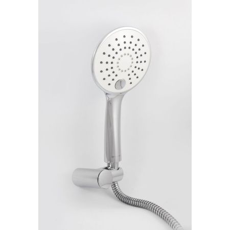 Смеситель для ванны Gross Aqua 2515288СW Space White Chrome белый