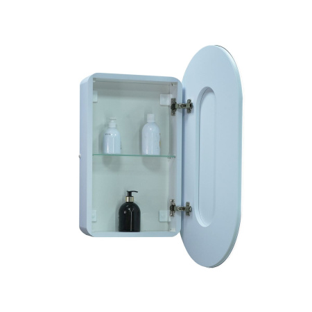 Зеркало-шкаф Elmage White 450х800 LED  подсветкой и датчиком движения МВК047