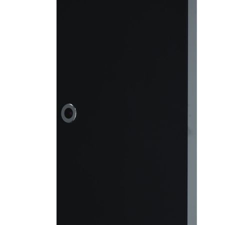 Зеркало-шкаф Elmage Black 450х800 LED подсветкой и датчиком движения МВК049