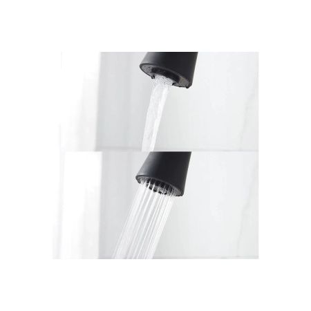 Смеситель для кухни FASHUN A4403+A7357 c гибким изливом серый