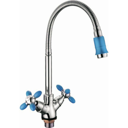 Смеситель для кухни Loffrey LF84310B с гибким изливом